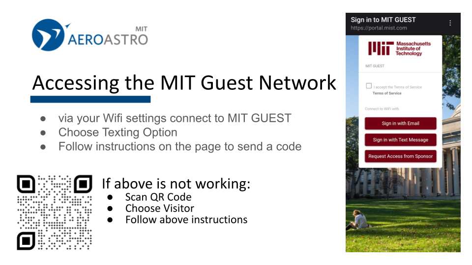 Connecting to the MIT Guest Network